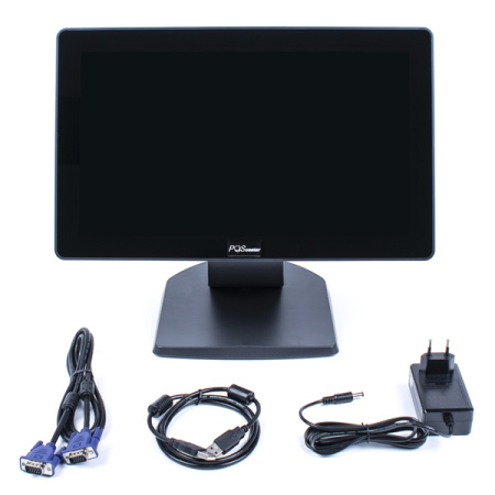 монитор сенсорный 15,6" poscenter eva-156 lite (15, 6", 16:9, 1920х1080, vga, p-cap, без msr) (5157)